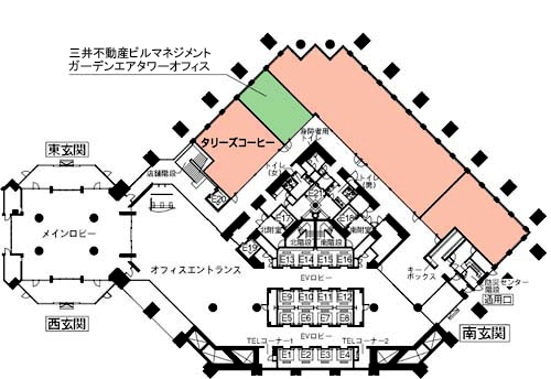 1階フロア図